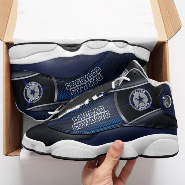 Tubopro Dallas Cowboys NFL AJ13 Sneakers Shoes For Men And Women - Image 3