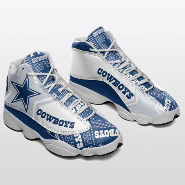Tubopro Dallas Cowboys NFL AJ13 Sneakers Shoes For Men And Women