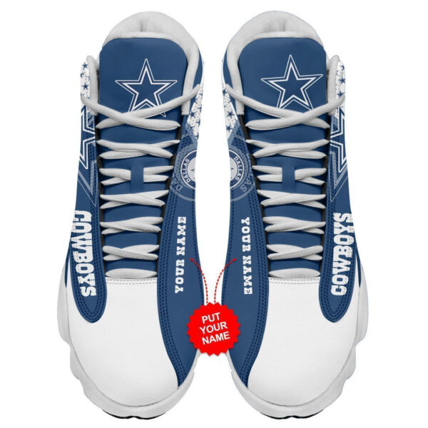 Tubopro Dallas Cowboys NFL AJ13 Sneakers Shoes For Men And Women - Image 3