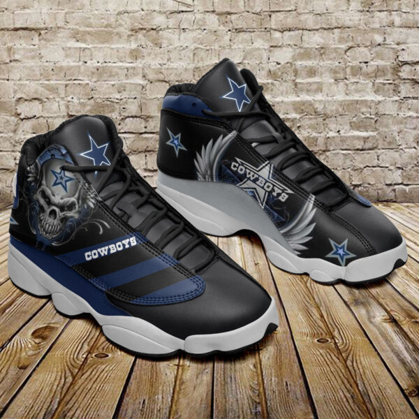 Tubopro Dallas Cowboys NFL AJ13 Sneakers Shoes For Men And Women - Image 2