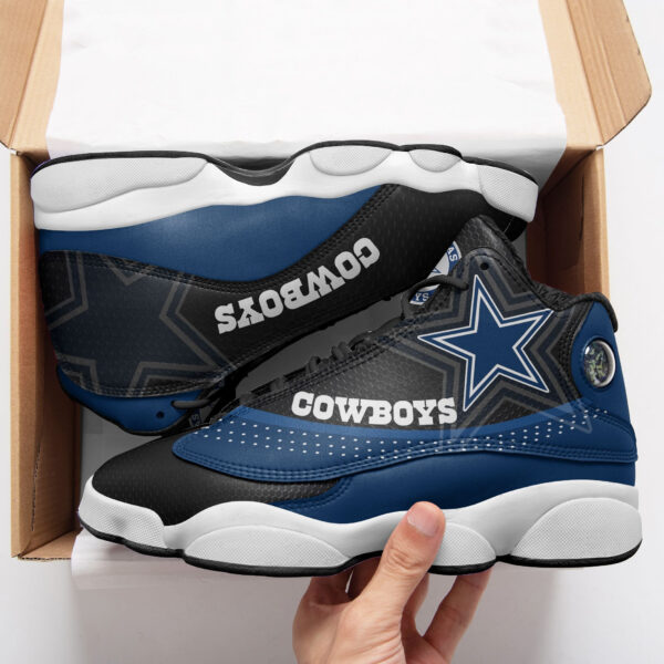 Tubopro Dallas Cowboys NFL AJ13 Sneakers Shoes For Men And Women - Image 2