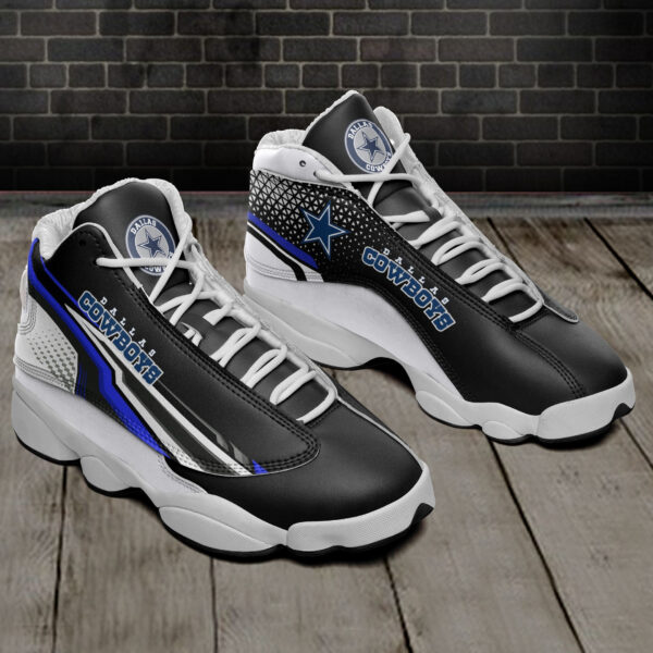 Tubopro Dallas Cowboys NFL AJ13 Sneakers Shoes For Men And Women - Image 2
