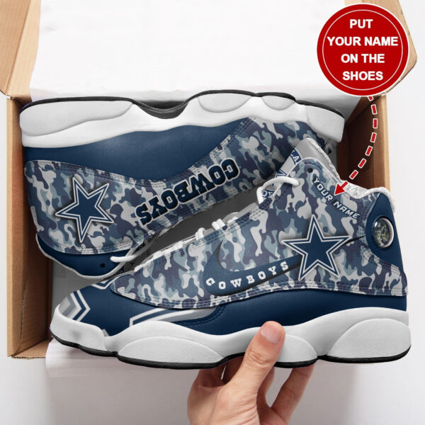 Tubopro Dallas Cowboys NFL AJ13 Sneakers Shoes For Men And Women