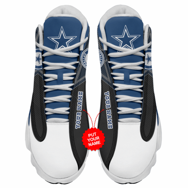 Tubopro Dallas Cowboys NFL AJ13 Sneakers Shoes For Men And Women - Image 3
