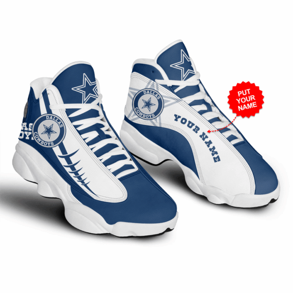 Tubopro Dallas Cowboys NFL AJ13 Sneakers Shoes For Men And Women