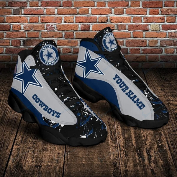 Tubopro Dallas Cowboys NFL AJ13 Sneakers Shoes For Men And Women