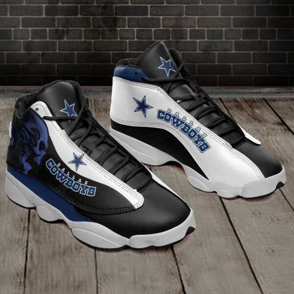 Tubopro Dallas Cowboys NFL AJ13 Sneakers Shoes For Men And Women - Image 2