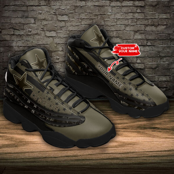 Tubopro Dallas Cowboys NFL AJ13 Sneakers Shoes For Men And Women