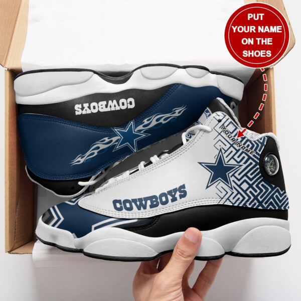 Tubopro Dallas Cowboys NFL AJ13 Sneakers Shoes For Men And Women
