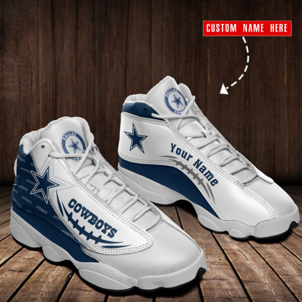Tubopro Dallas Cowboys NFL AJ13 Sneakers Shoes For Men And Women