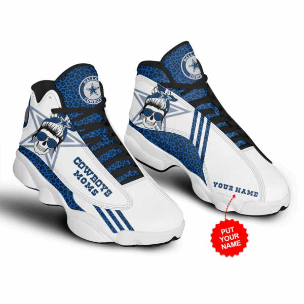 Tubopro Dallas Cowboys NFL AJ13 Sneakers Shoes For Men And Women - Image 2