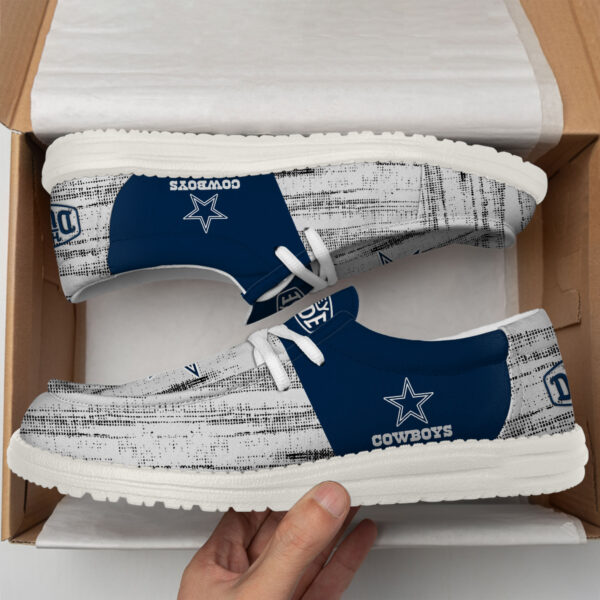 Tubopro Dallas Cowboys Personalized Hey Dude Shoes For Men And Women - Image 2
