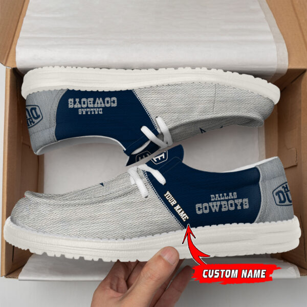 Tubopro Dallas Cowboys Personalized Hey Dude Shoes For Men And Women - Image 2