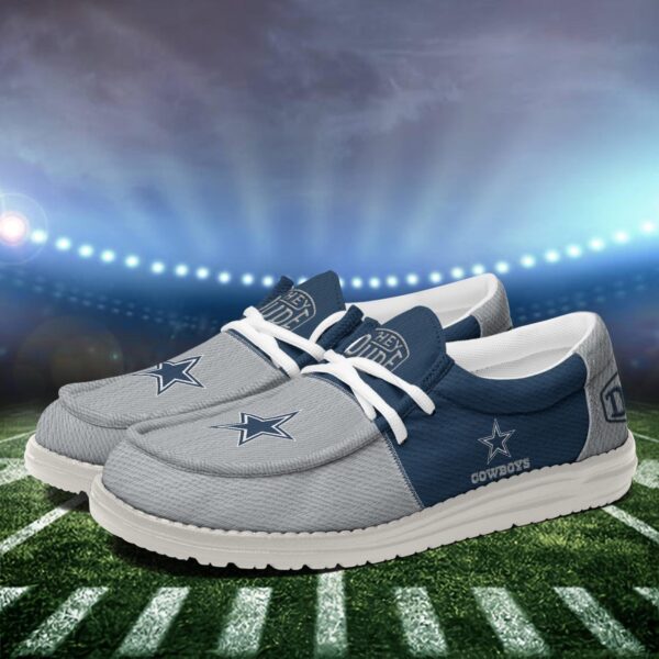 Tubopro Dallas Cowboys Personalized Hey Dude Shoes For Men And Women - Image 3