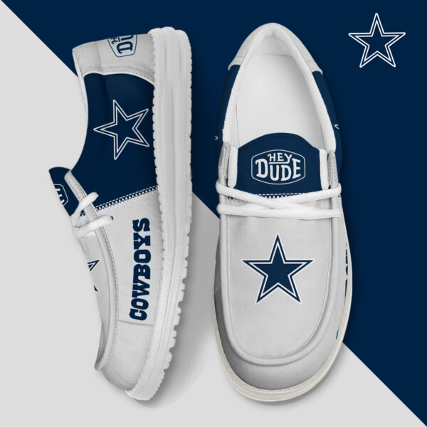 Tubopro Dallas Cowboys Personalized Hey Dude Shoes For Men And Women