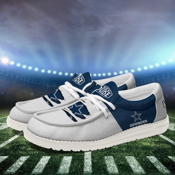 Tubopro Dallas Cowboys Personalized Hey Dude Shoes For Men And Women - Image 2