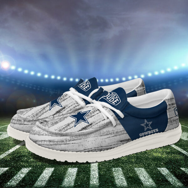 Tubopro Dallas Cowboys Personalized Hey Dude Shoes For Men And Women - Image 3