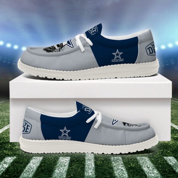 Tubopro Dallas Cowboys Personalized Hey Dude Shoes For Men And Women - Image 4