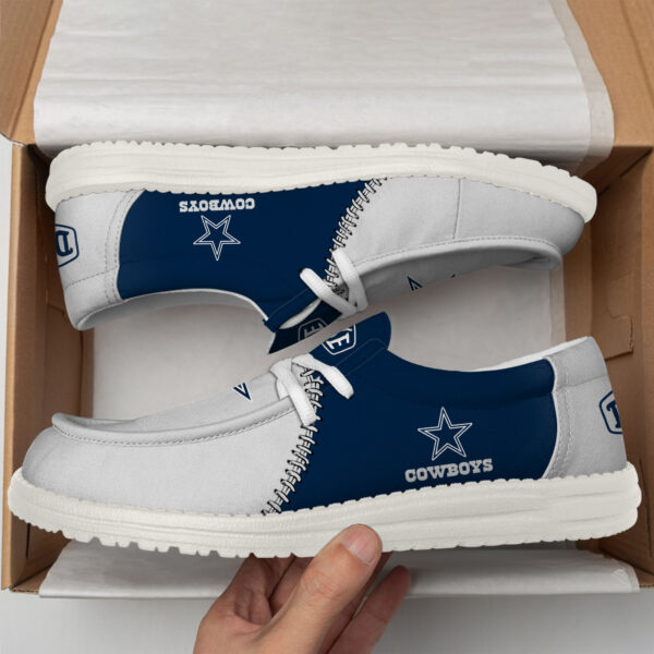 Tubopro Dallas Cowboys Personalized Hey Dude Shoes For Men And Women - Image 2
