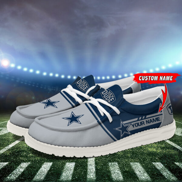 Tubopro Dallas Cowboys Personalized Hey Dude Shoes For Men And Women - Image 3