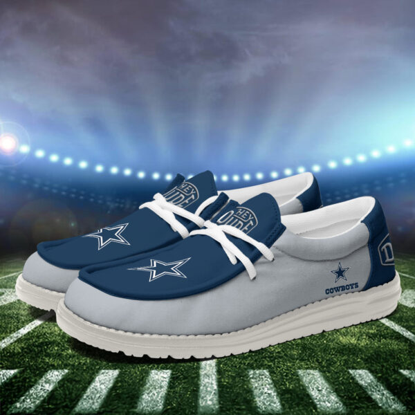 Tubopro Dallas Cowboys Personalized Hey Dude Shoes For Men And Women - Image 3