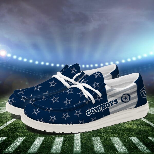 Tubopro Dallas Cowboys Personalized Hey Dude Shoes For Men And Women - Image 3