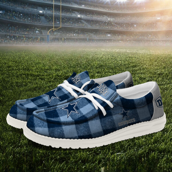 Tubopro Dallas Cowboys Personalized Hey Dude Shoes For Men And Women - Image 3