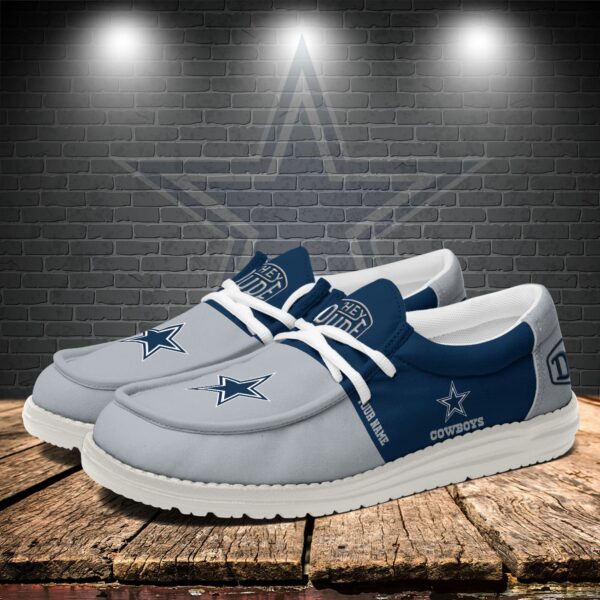 Tubopro Dallas Cowboys Personalized Hey Dude Shoes For Men And Women - Image 3