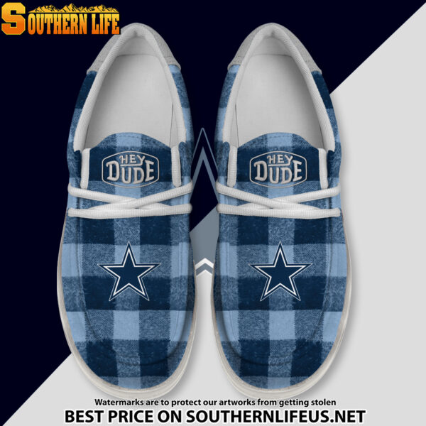 Tubopro Dallas Cowboys Personalized Hey Dude Shoes For Men And Women