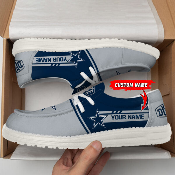 Tubopro Dallas Cowboys Personalized Hey Dude Shoes For Men And Women - Image 2