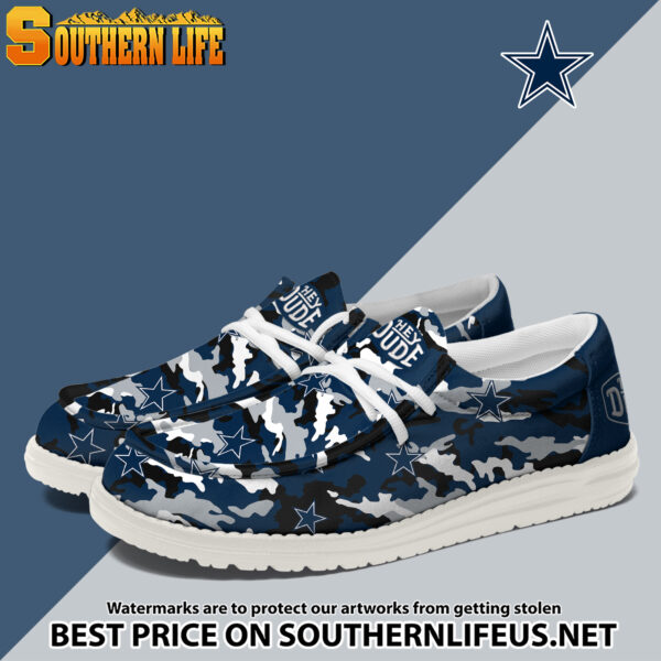 Tubopro Dallas Cowboys Personalized Hey Dude Shoes For Men And Women - Image 2