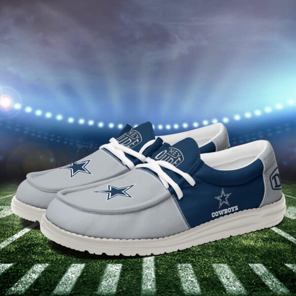 Tubopro Dallas Cowboys Personalized Hey Dude Shoes For Men And Women - Image 4