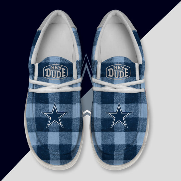 Tubopro Dallas Cowboys Personalized Hey Dude Shoes For Men And Women