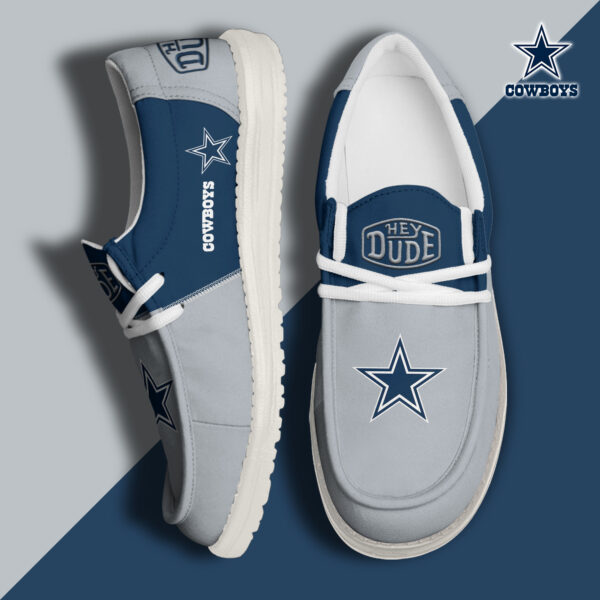 Tubopro Dallas Cowboys Personalized Hey Dude Shoes For Men And Women