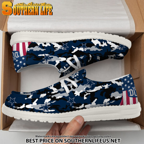 Tubopro Dallas Cowboys Personalized Hey Dude Shoes For Men And Women - Image 4