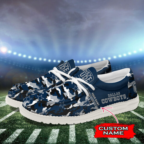 Tubopro Dallas Cowboys Personalized Hey Dude Shoes For Men And Women - Image 3