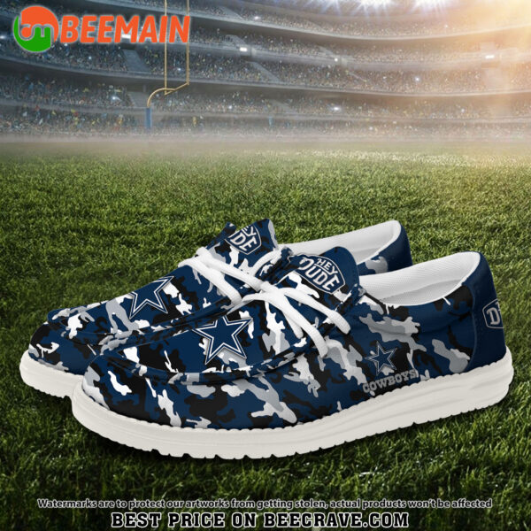 Tubopro Dallas Cowboys Personalized Hey Dude Shoes For Men And Women - Image 2