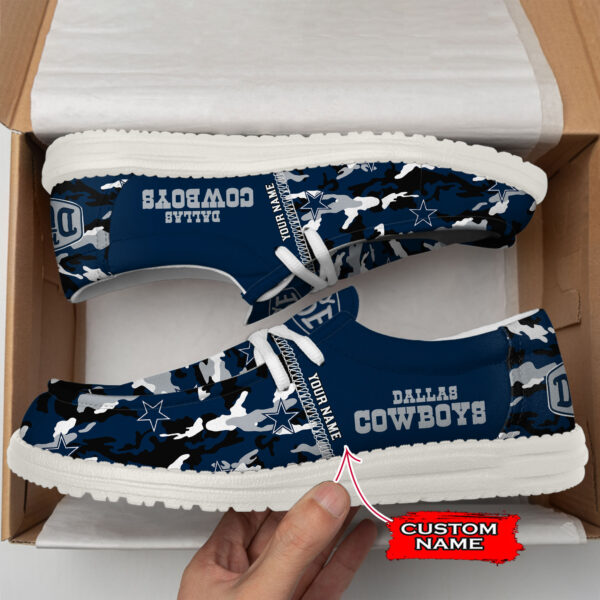 Tubopro Dallas Cowboys Personalized Hey Dude Shoes For Men And Women - Image 2