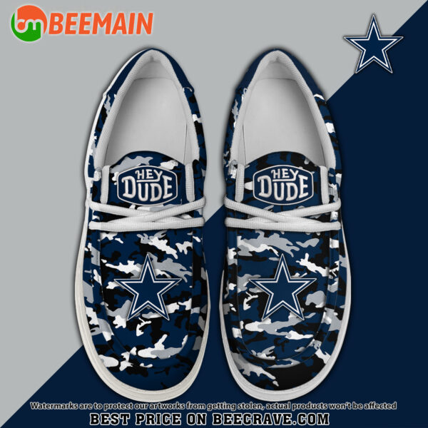 Tubopro Dallas Cowboys Personalized Hey Dude Shoes For Men And Women
