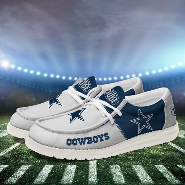 Tubopro Dallas Cowboys Personalized Hey Dude Shoes For Men And Women - Image 3