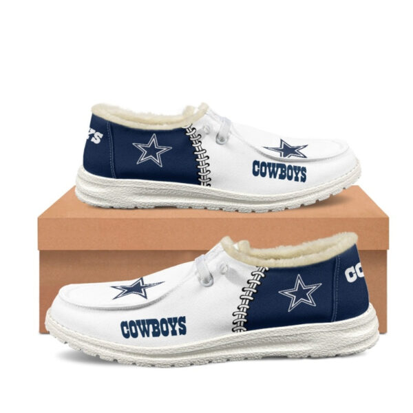 Tubopro Dallas Cowboys Personalized Hey Dude Shoes For Men And Women