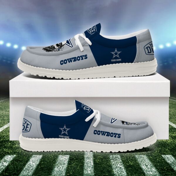 Tubopro Dallas Cowboys Personalized Hey Dude Shoes For Men And Women - Image 4