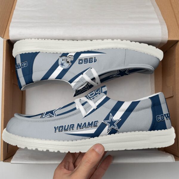 Tubopro Dallas Cowboys Personalized Hey Dude Shoes For Men And Women - Image 2