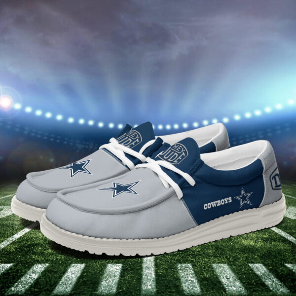 Tubopro Dallas Cowboys Personalized Hey Dude Shoes For Men And Women - Image 4