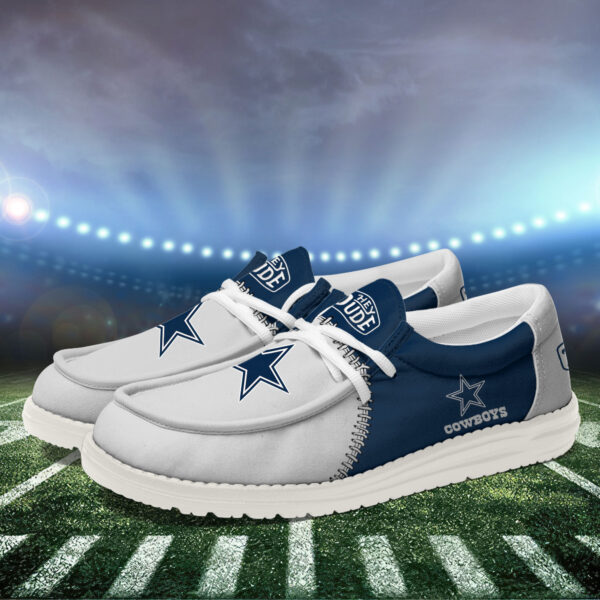 Tubopro Dallas Cowboys Personalized Hey Dude Shoes For Men And Women - Image 3