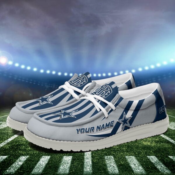 Tubopro Dallas Cowboys Personalized Hey Dude Shoes For Men And Women - Image 3