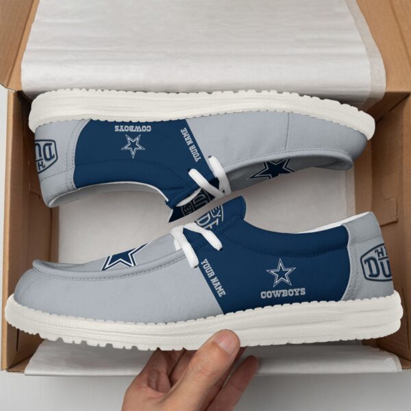 Tubopro Dallas Cowboys Personalized Hey Dude Shoes For Men And Women - Image 2
