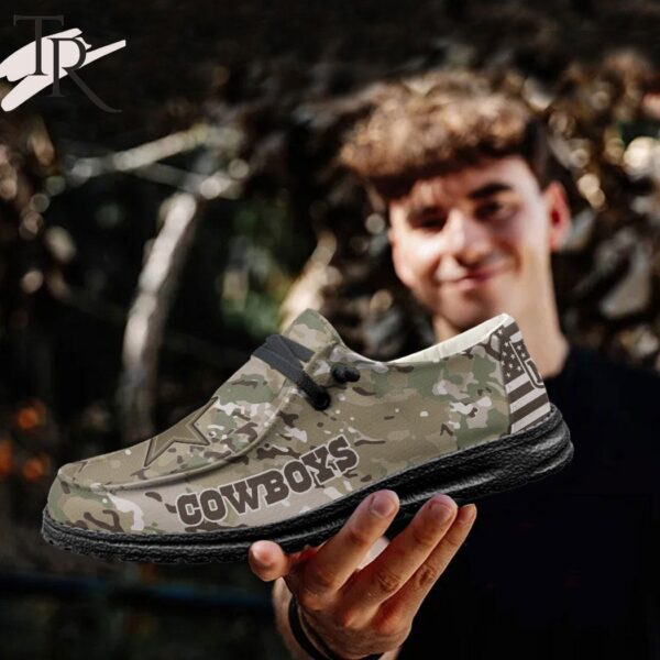 Tubopro Dallas Cowboys Personalized Hey Dude Shoes For Men And Women - Image 3