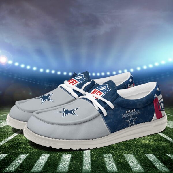 Tubopro Dallas Cowboys Personalized Hey Dude Shoes For Men And Women - Image 3