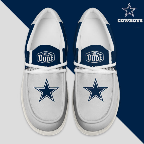 Tubopro Dallas Cowboys Personalized Hey Dude Shoes For Men And Women - Image 4
